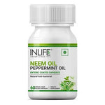 Thumbnail for Inlife Neem Oil Peppermint Oil Capsules
