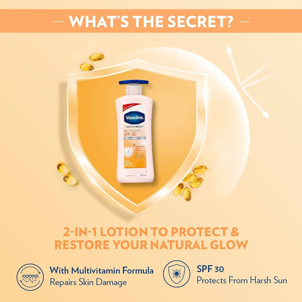 Vaseline Healthy Bright Sun + Pollution Protection Lotion