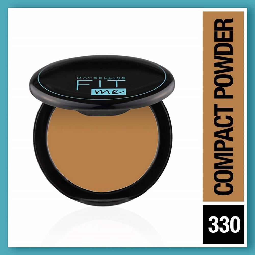 Maybelline New York Fit Me 12Hr Oil Control Compact, 330 Toffee (8 Gm) - Distacart