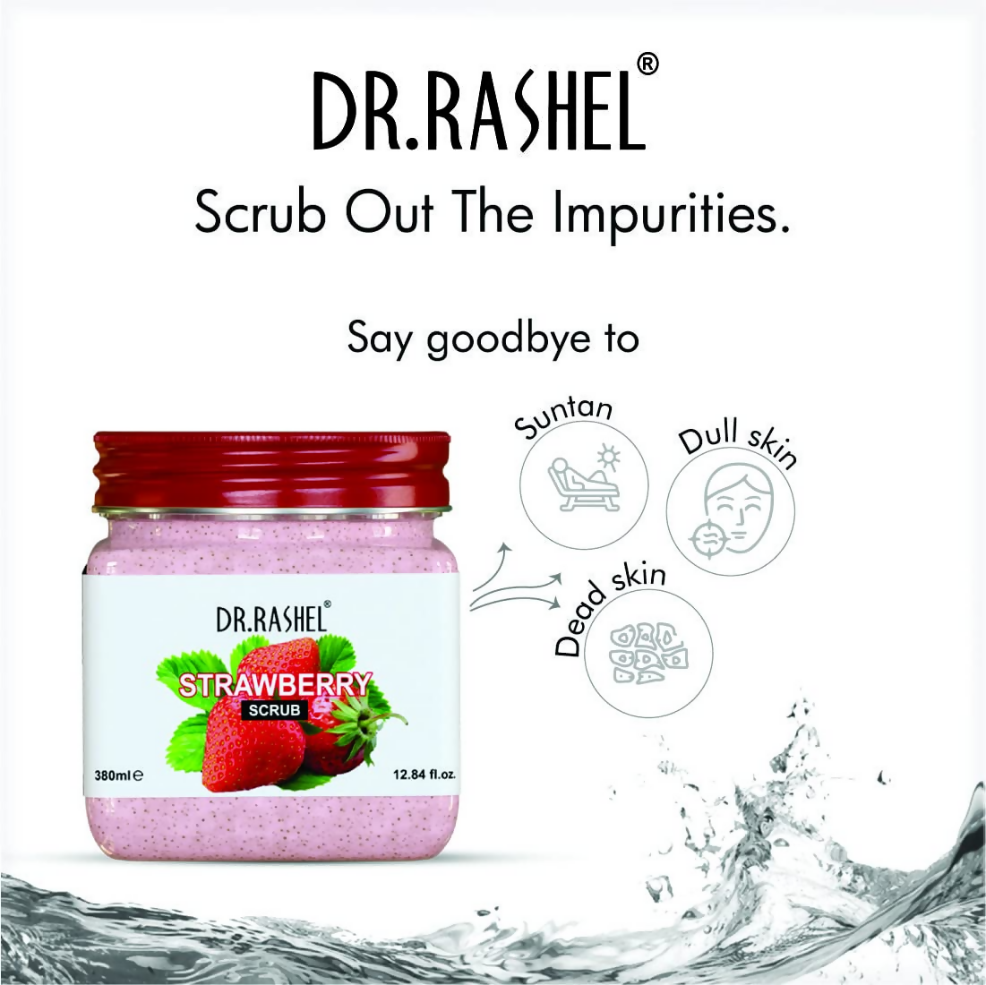 Dr.Rashel Strawberry Scrub For Face And Body - Distacart