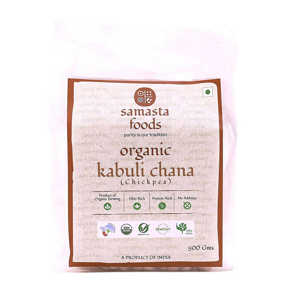 Samasta Foods Organic Kabuli Chana (Chickpea) - Distacart