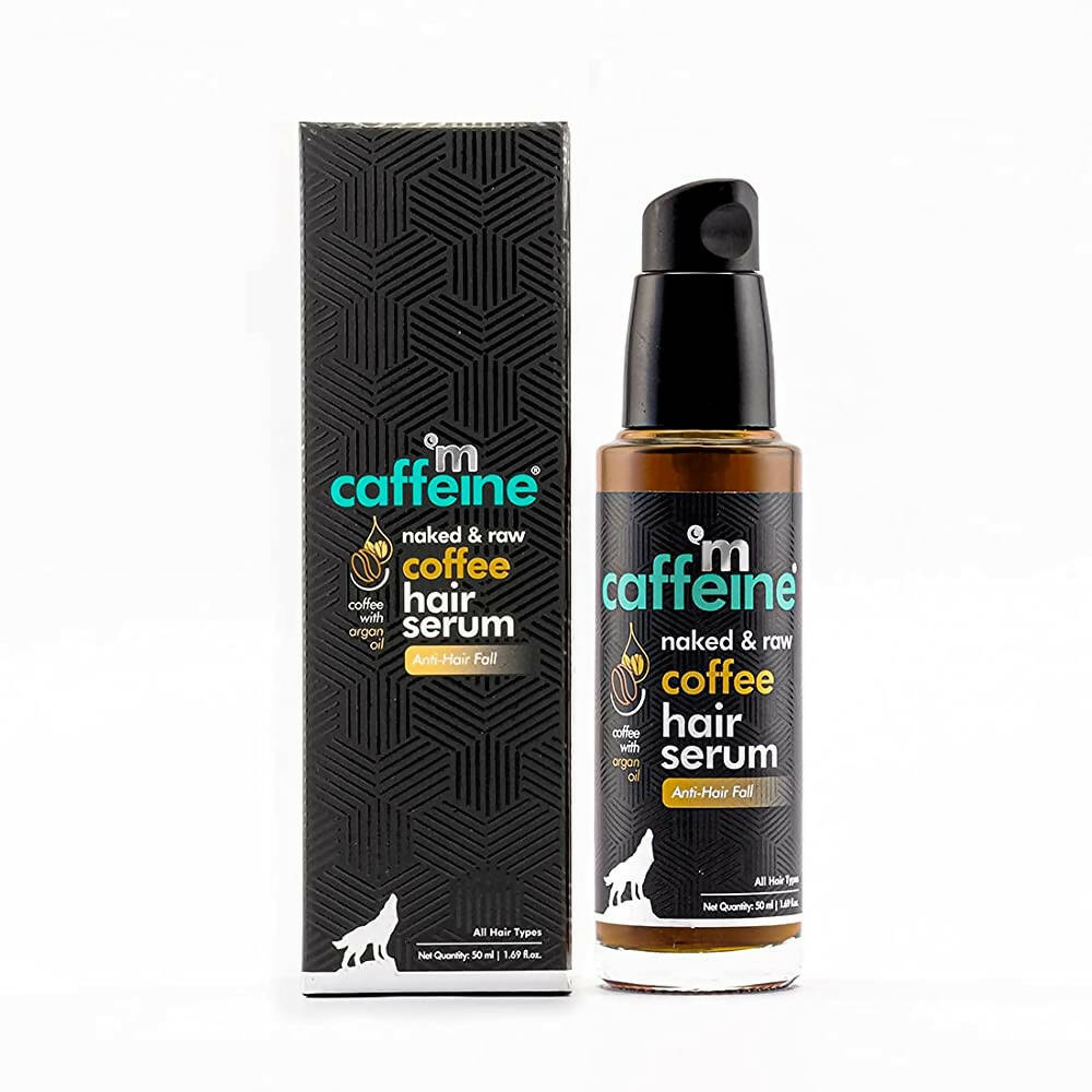 mCaffeine Naked & Raw Coffee Hair Serum - Distacart