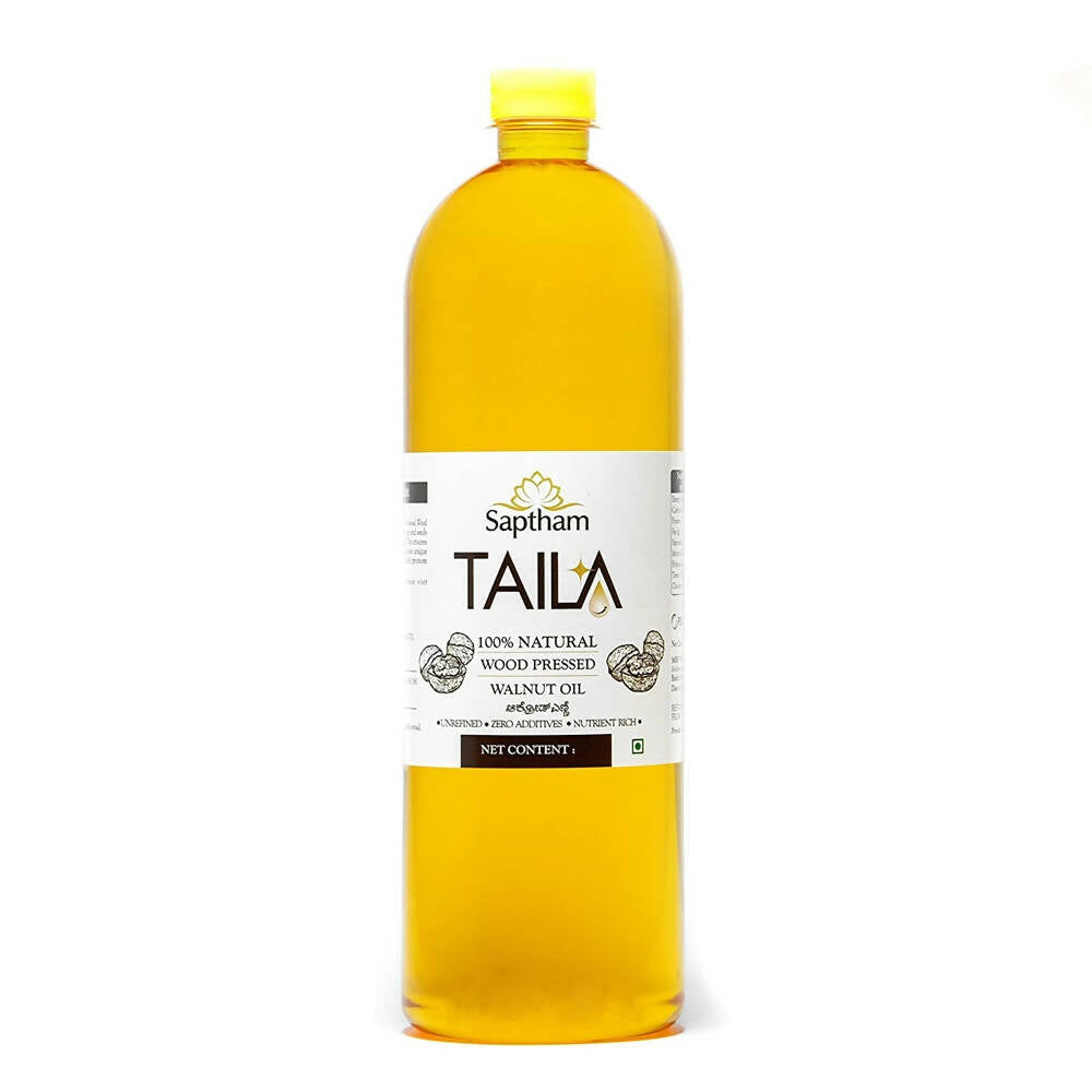 Saptham Taila 100% Wood Pressed Walnut Oil - Distacart