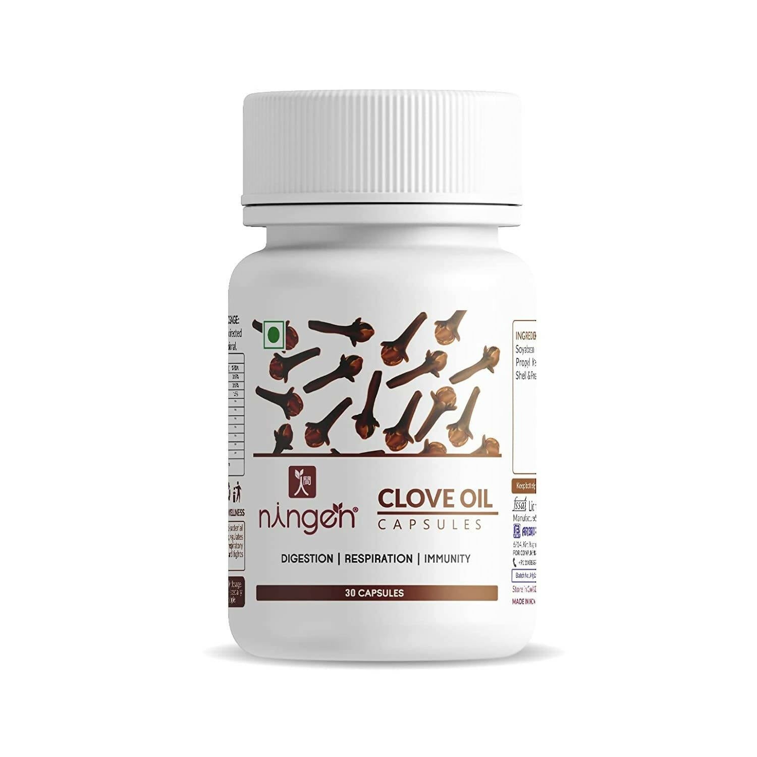 Ningen Clove Oil Capsules - Distacart