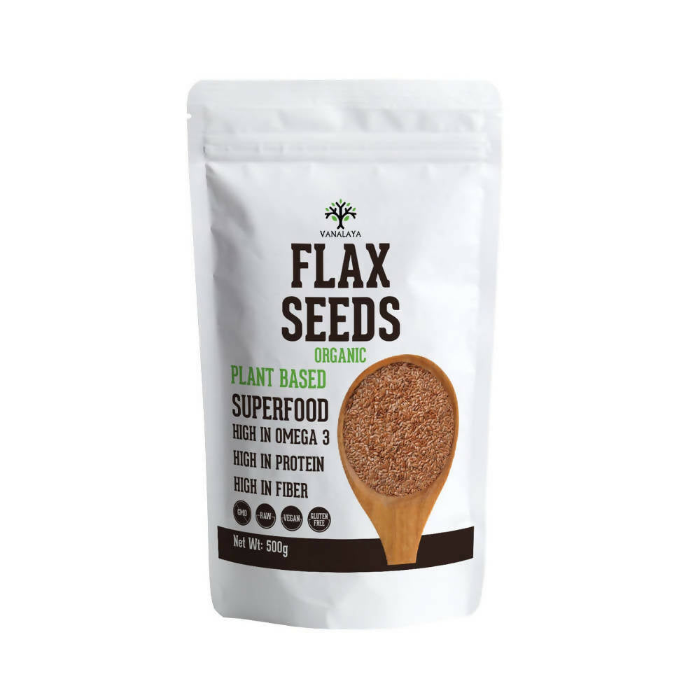 Vanalaya Flax Organic Seeds - Distacart