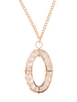 Thumbnail for NVR Women Gold-Plated Oxidised Bohemian Necklace - Distacart