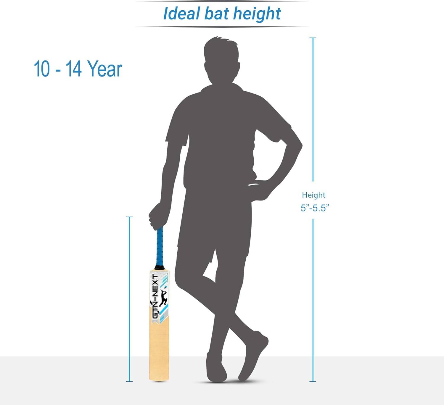 Gtn Next Soft Tennis Cricket Bat (Size 5) - Distacart