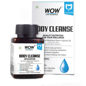 Wow Life Science Body Cleanse Capsules - Distacart
