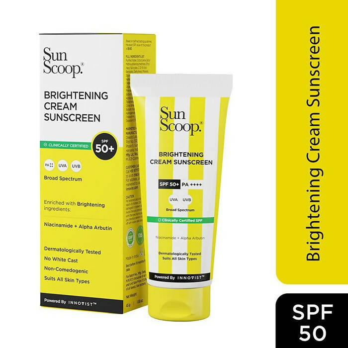 Sun Scoop Daily SPF 50 Sunscreen Cream - Distacart