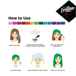 Thumbnail for Nisha Cosglam Semi Permanent Hair Color 42 Emerald Green - Distacart