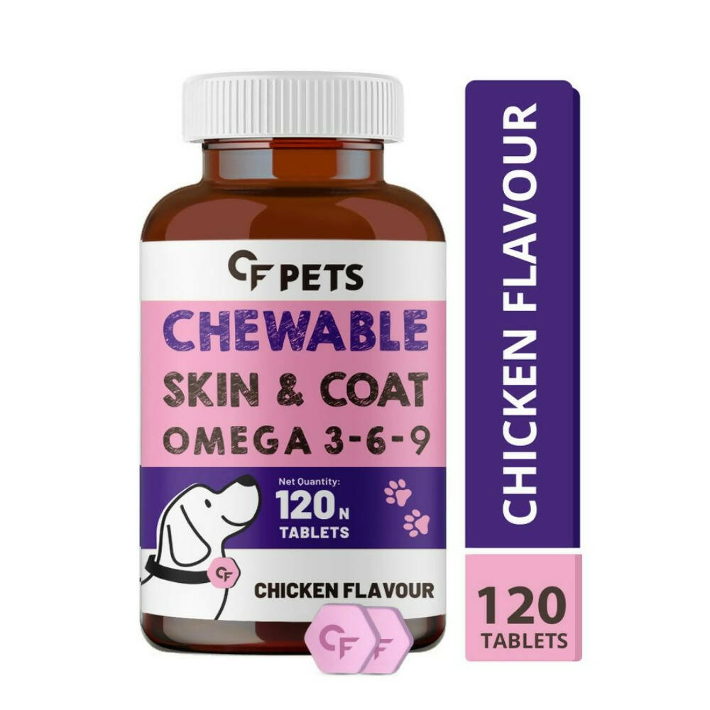 Carbamide Forte Pets Chewable Skin and Coat Tablets - Distacart