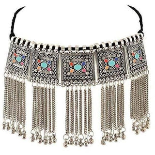 Latest traditional Jwellery set for women Color-Silver