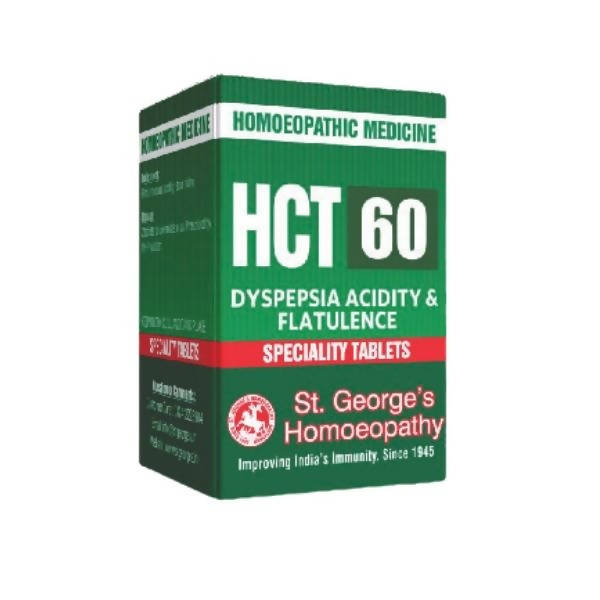 St. George's Homeopathy HCT 60 Tablets
