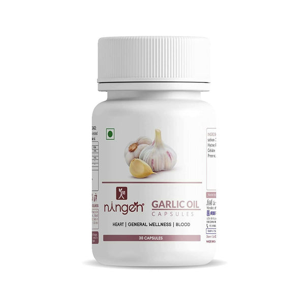 Ningen Garlic Oil Capsules - Distacart