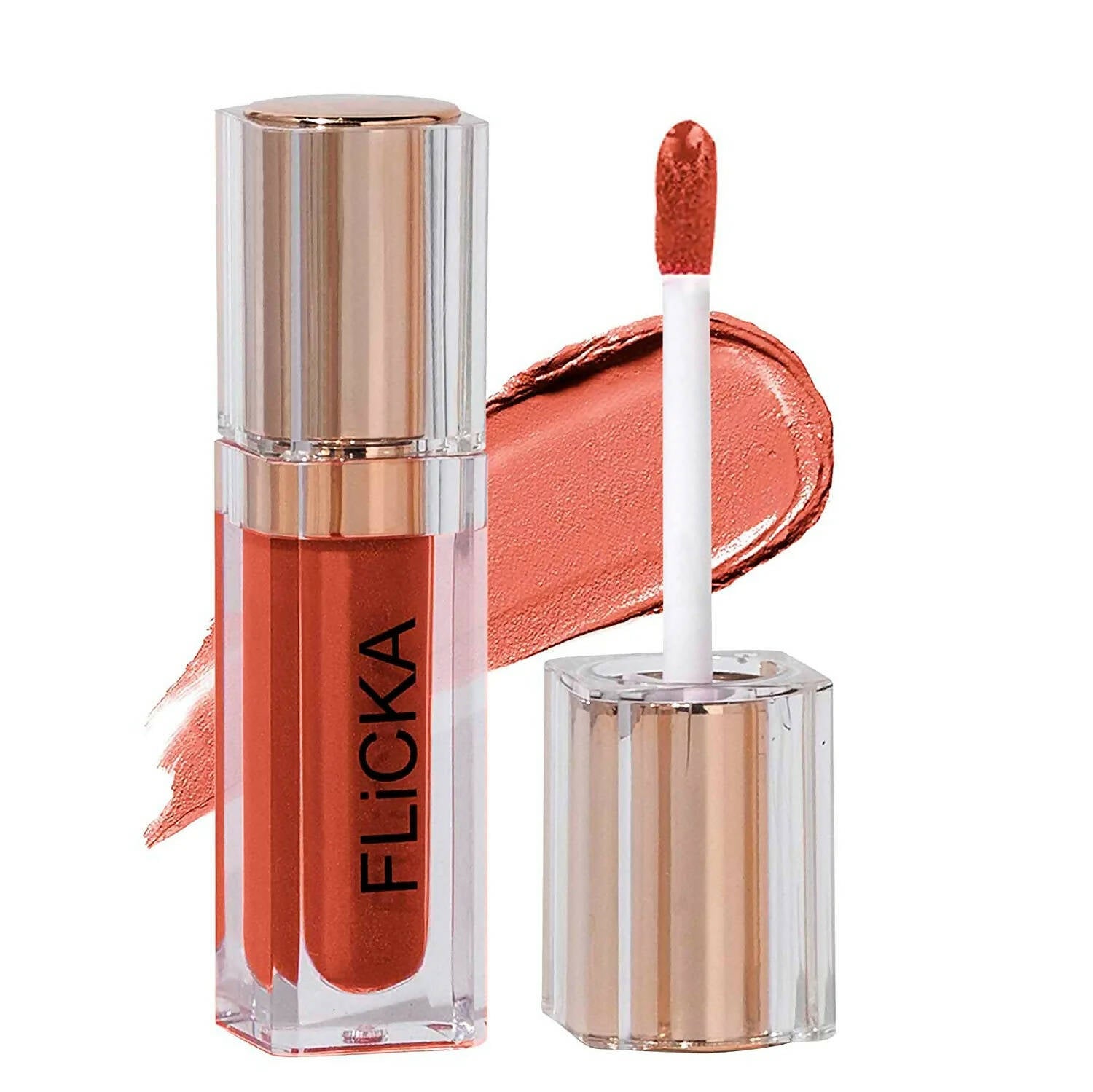 FLiCKA R U Ready Matte Finish liquid Lipstick Shade 05 Buff Nude - Distacart