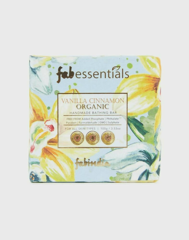 Fabessentials Vanilla Cinnamon Handmade Bathing Bar - Distacart