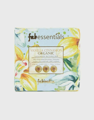 Fabessentials Vanilla Cinnamon Handmade Bathing Bar - Distacart