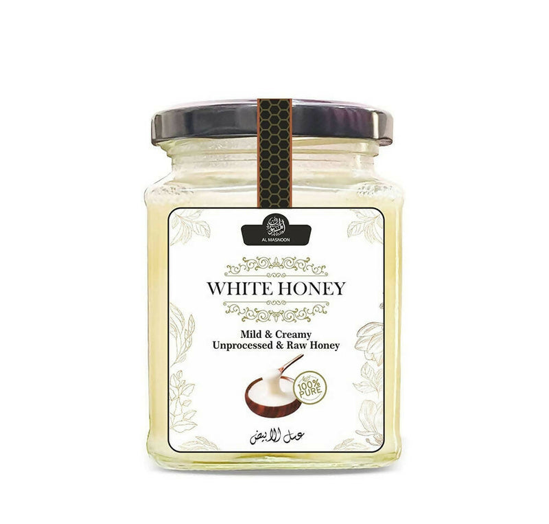 Al Masnoon White Honey With Mild &amp; Creamy - Distacart