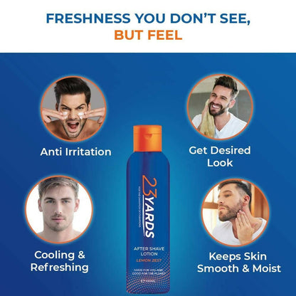 23 Yards After Shave Lotion for Men - Distacart