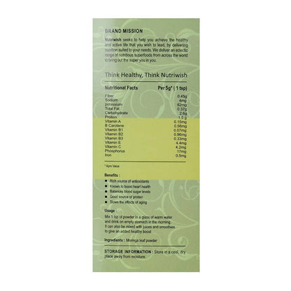 Nutriwish Moringa Powder - Distacart