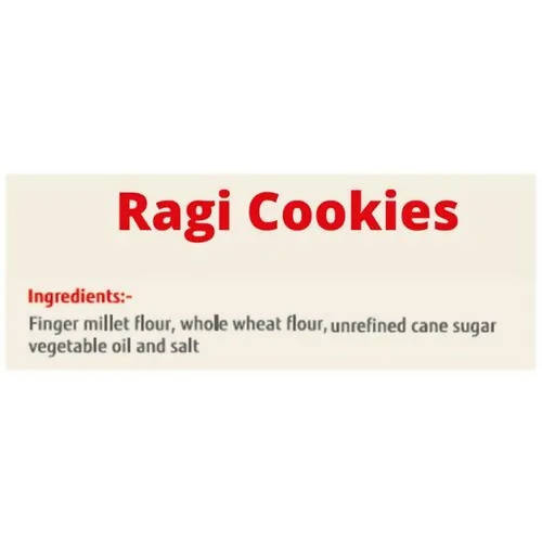 FittR biTes Ragi (Finger Millet) Cookies - Distacart