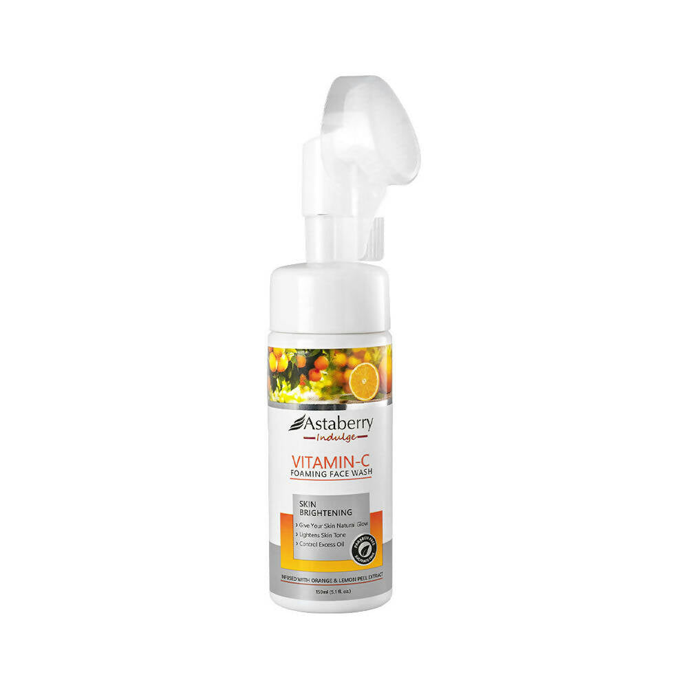 Astaberry Indulge Vitamin-C Foaming Face Wash - Distacart