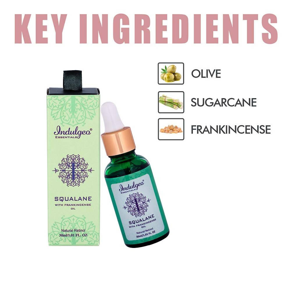 Indulgeo Essentials Squalane with Frankincense Oil