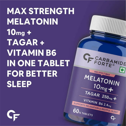 Carbamide Forte Melatonin with Tagar Tablets - Distacart