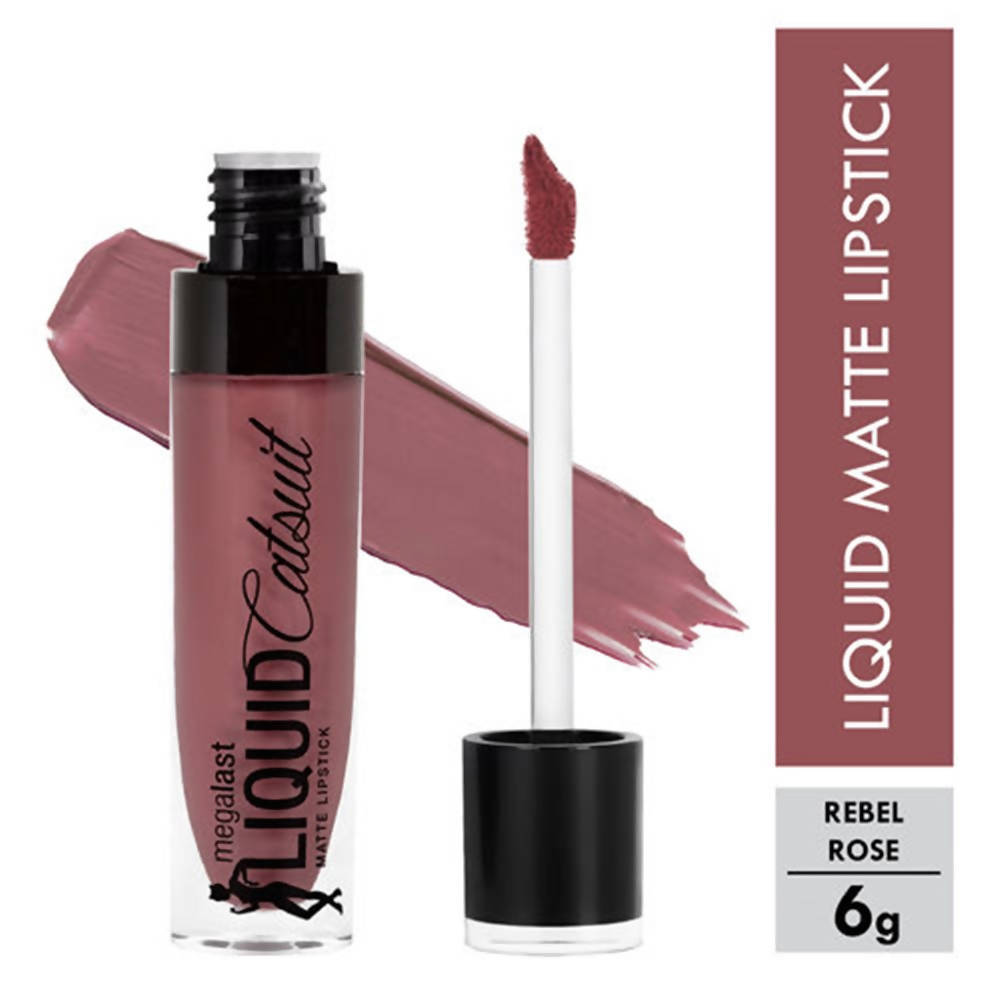 Wet n Wild MegaLast Liquid Catsuit Matte Lipstick - Rebel Rose 6 g