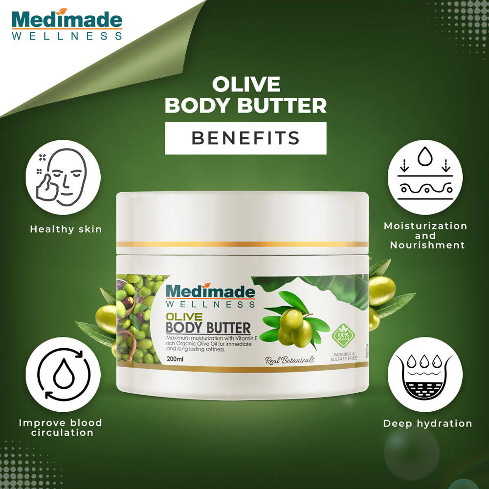 Medimade Wellness Olive Body Butter - Distacart