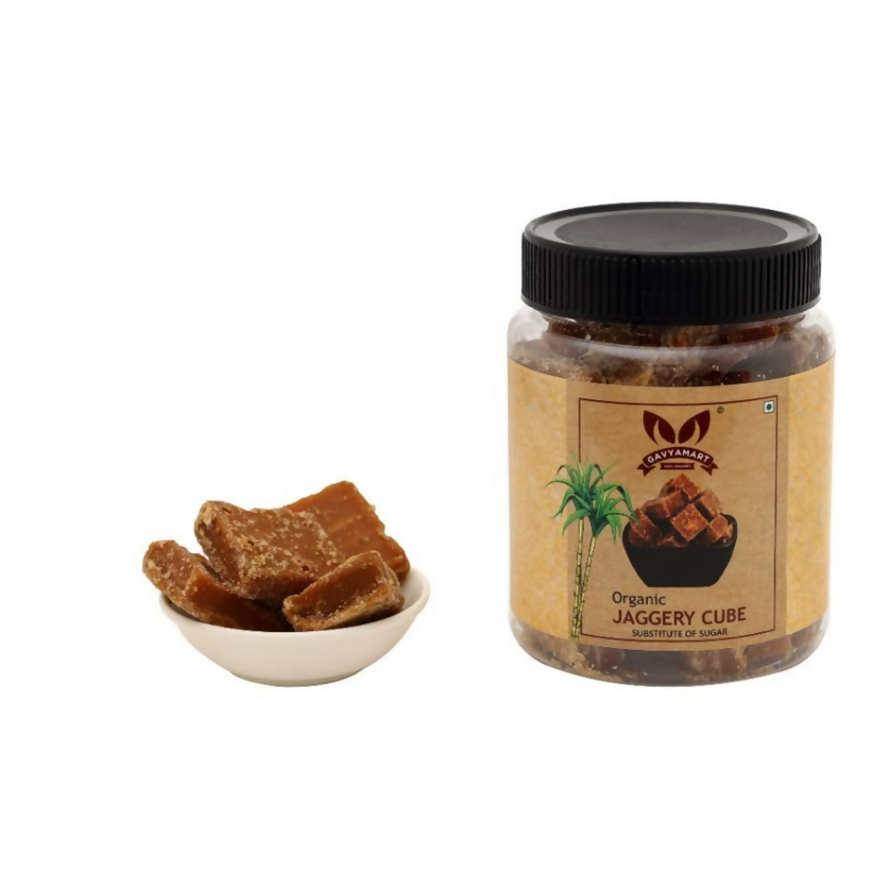 Gavyamart Organic Jaggery Cubes - Distacart