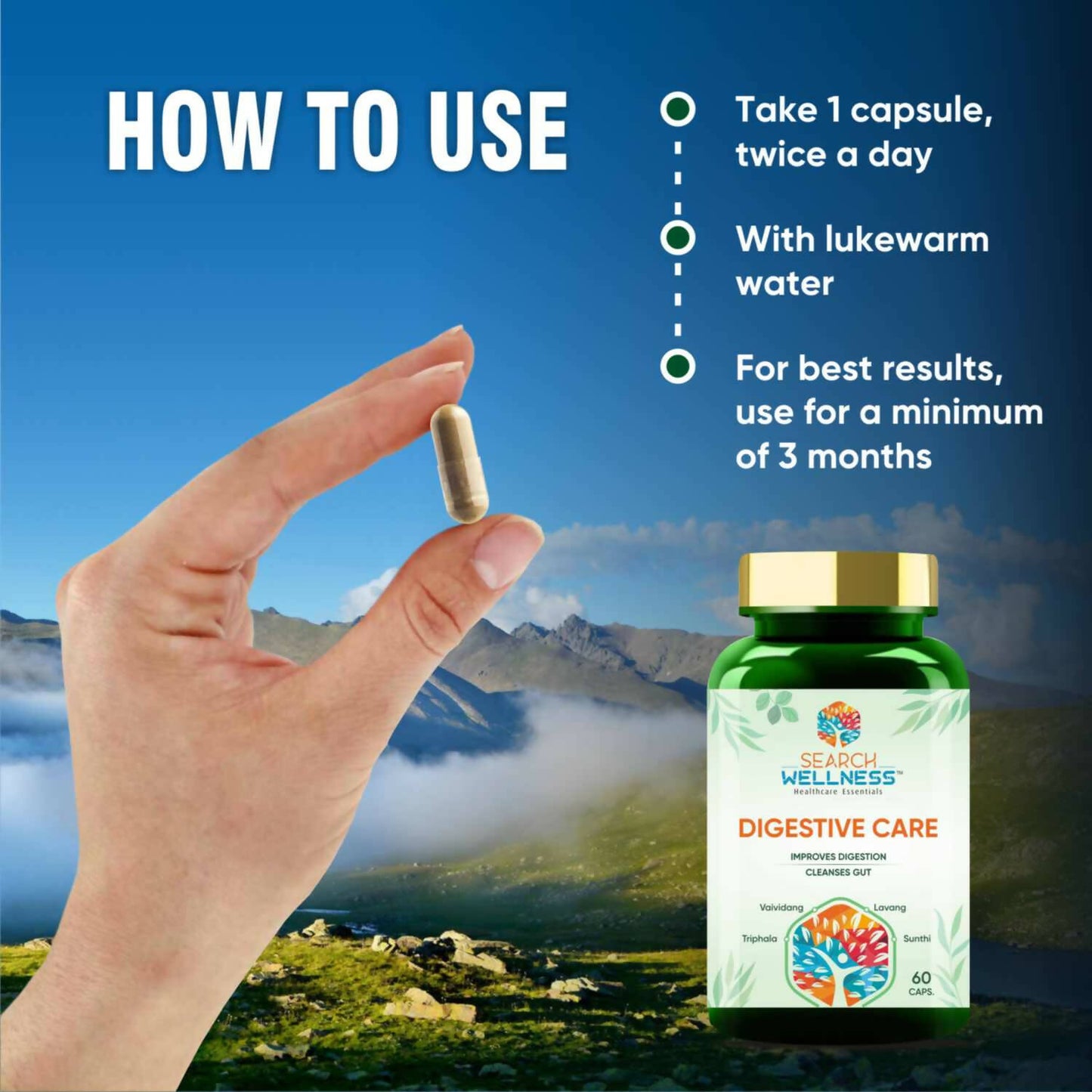 Search Wellness Digestive Care Capsules - Distacart