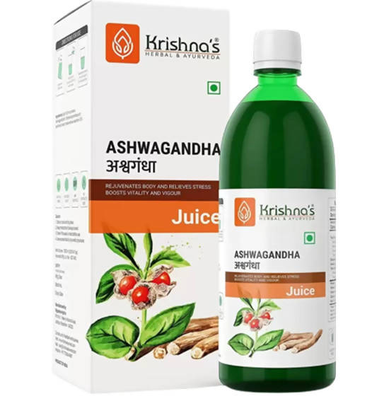 Krishna's Herbal & Ayurveda Ashwagandha Juice - Distacart