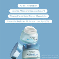 Thumbnail for Ponds Hydra Light Hyaluronic Acid Hydrating Night Gel - Distacart