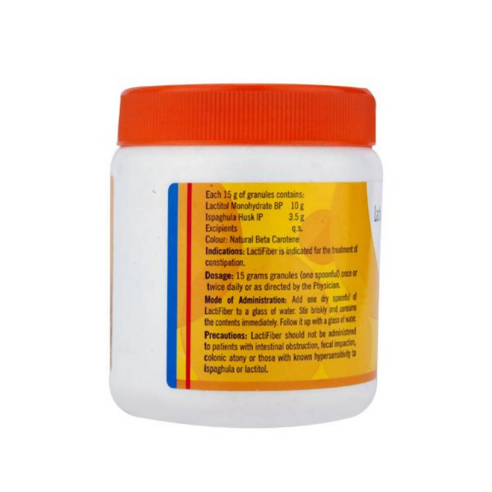 Lactifiber Granules Inredients