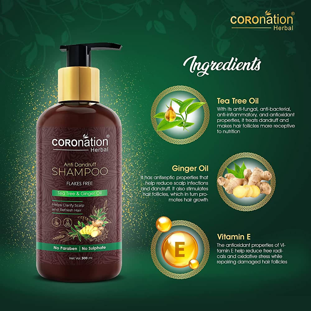 Coronation Herbal Herbal Anti Dandruff Shampoo - Distacart