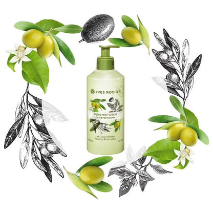 Yves Rocher Relaxing Body Lotion - Olive Petitgrain - Distacart