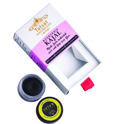 Tatsat 100% Natural Certified Ayurvedic Baby Kajal With Pure Herbs - Distacart