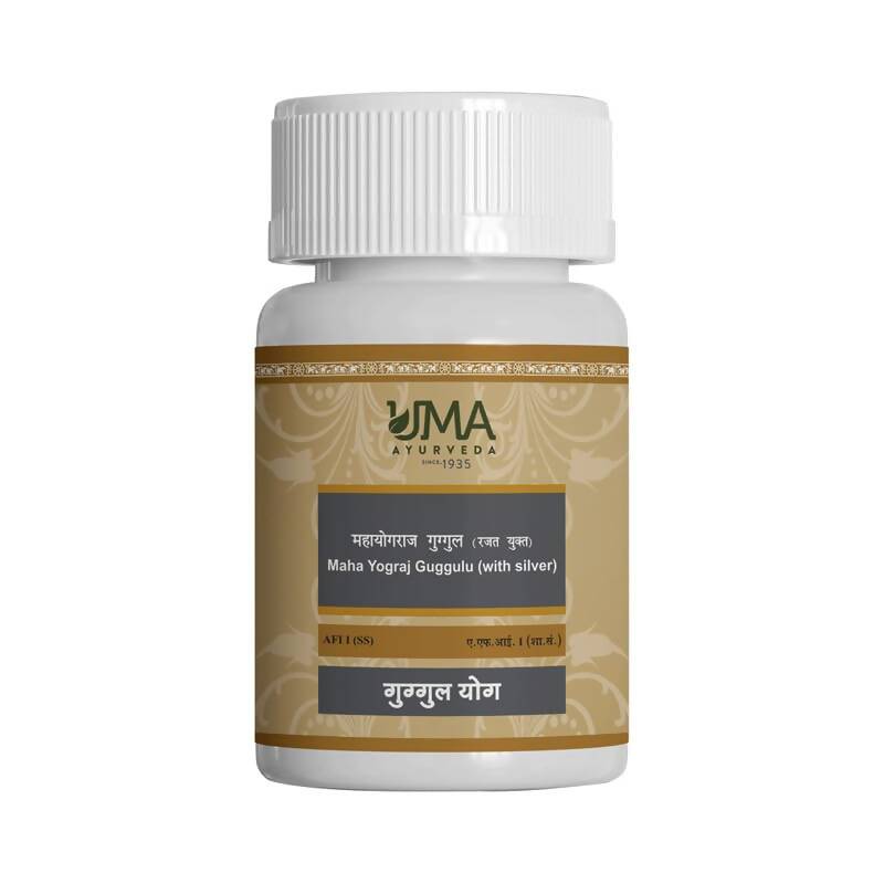 Uma Ayurveda Mahayograj Guggulu (With Silver) - Distacart