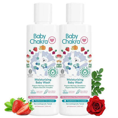 BabyChakra Moisturizing Baby Wash - Distacart