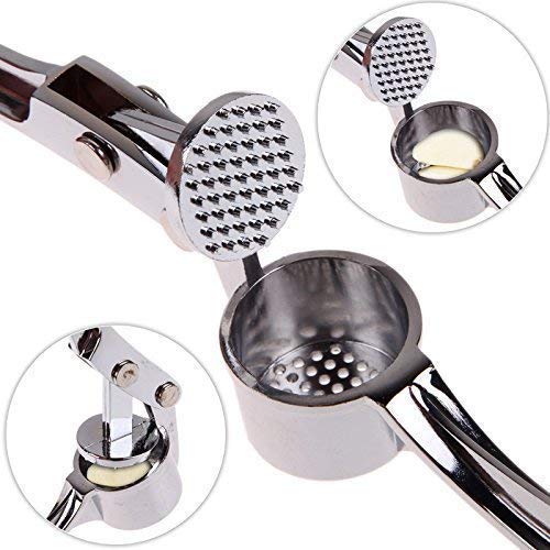 Stainless Steel look - Garlic Squeezer