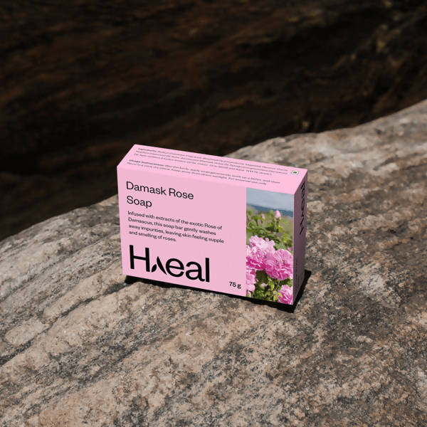 Haeal Damask Rose Soap