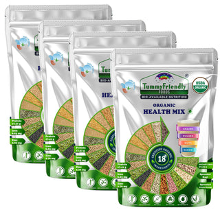 TummyFriendly Foods Organic Health Mix Pack for Kids and Adults No Pesticides, No GMO - Distacart