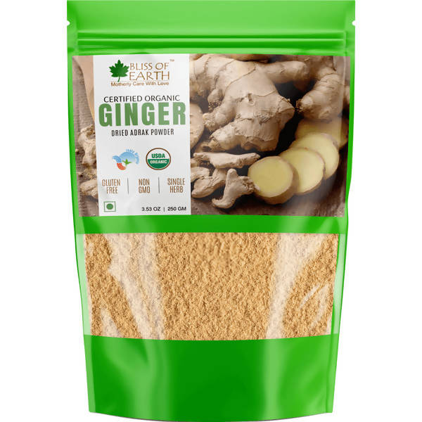 Bliss of Earth Dry Ginger Powder (Adrak) - Distacart