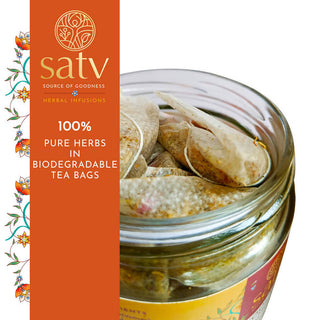 Satv Koolant Khus Herbal Infusion Tea Bags - Distacart