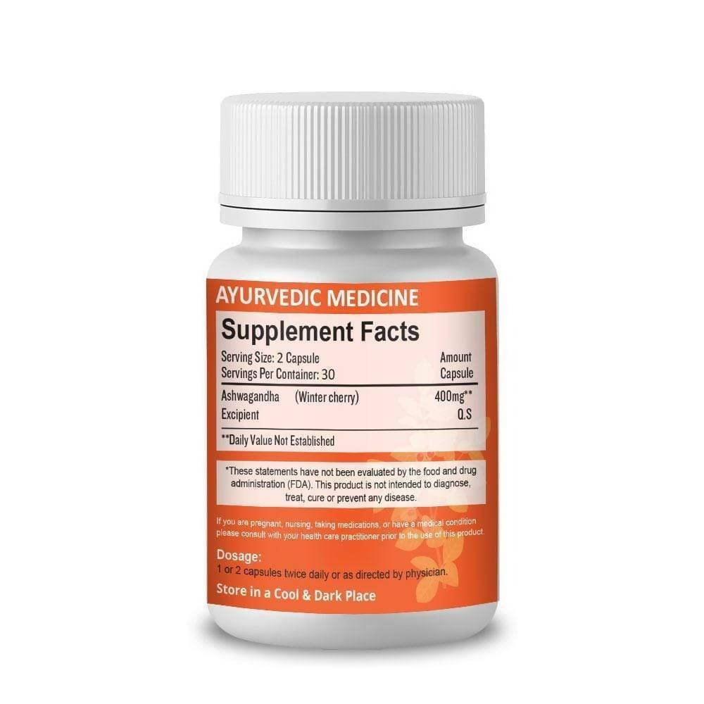 Nirogam Ashwagandha Winter Cherry Capsules