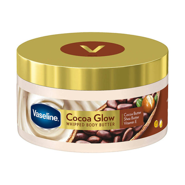 Vaseline Cocoa Glow Whipped Body Butter - Distacart
