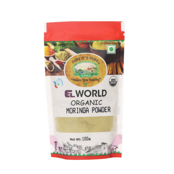 El World Organic Moringa Powder - Distacart