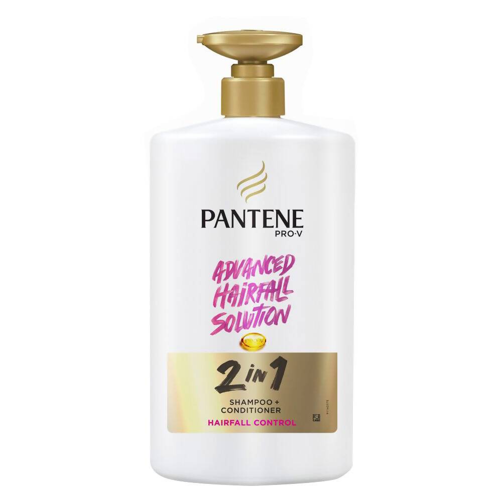 Pantene 2 In 1 Hairfall Control Shampoo + Conditioner - Distacart