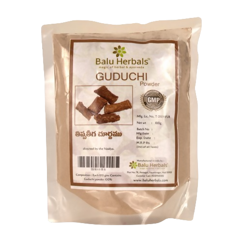 Balu Herbals Guduchi (Tippateega) Powder - Distacart